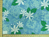 SWATCHES Blue/Turquoise Hawaiian Floral Prints