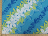 SWATCHES Blue/Turquoise Hawaiian Floral Prints
