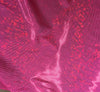 Metallic Hologram Foil Spandex NEON PINK