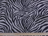 Large BLUE/GRAY Zebra Spandex SP-41