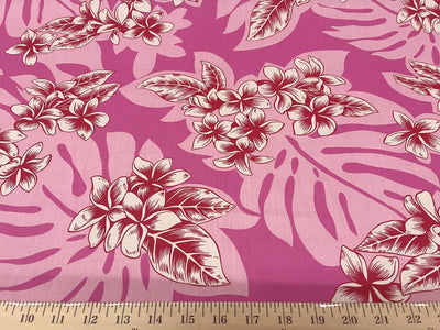 PINK MONSTERA PLUMERIA HP-114