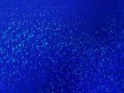 Metallic Hologram Foil Spandex LIGHT ROYAL