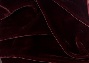Plush Silk Velvet 54" Wide MERLOT