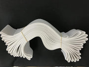 1 Yard White 2" Elastic