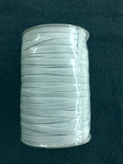 150 Yard Roll Braided White 1/4" Elastic