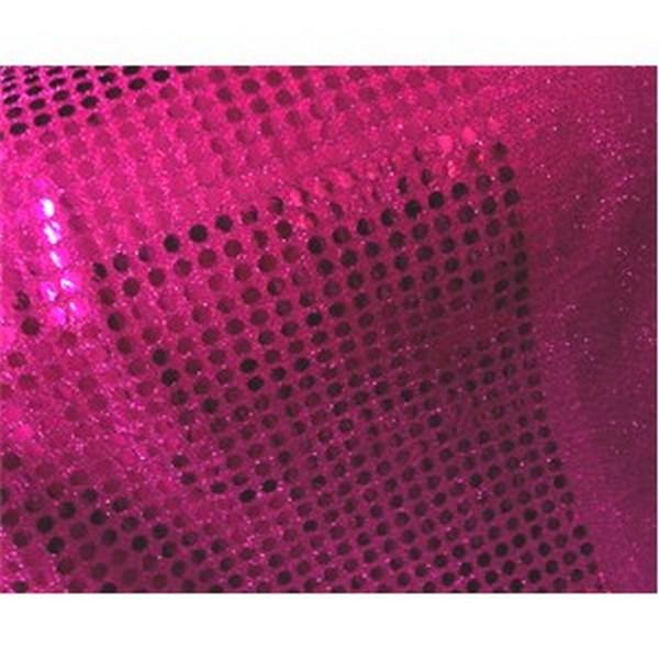 Large Confetti Dot Sequins 1/4" FUCHSIA