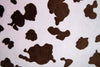 SWATCHES Cow Minky Cuddle Fur