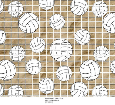 Anti-Pill Beach Sand Volleyballs Fleece 473