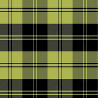 Premium Anti-Pill Double Take Plaid Chartruese Fleece 237