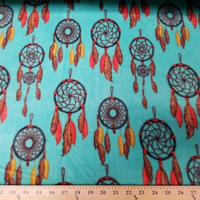 Premium Anti-Pill Dream Catcher Light Jade Fleece 241