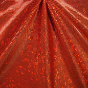 Metallic Hologram Foil Spandex ORANGE