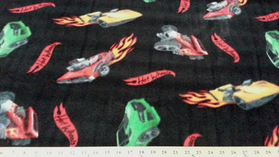 Anti-Pill Hot Wheels Flames Fleece 266 