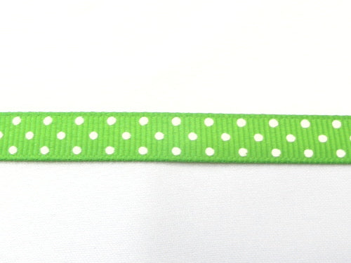 3/8" Grosgrain Ribbon W/Dots