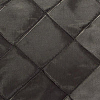 Taffeta Diamond Pintuck BLACK 2"