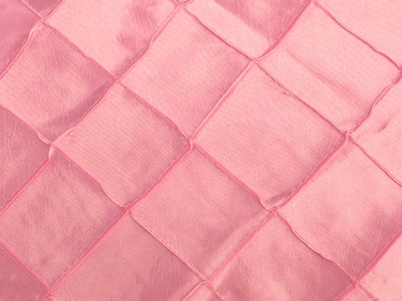 Taffeta Diamond Pintuck PINK 2"