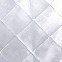 Taffeta Diamond Pintuck WHITE 2"