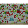 Premium Anti-Pill Christmas Owls On White Fleece 307