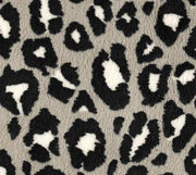Jaguar Minky Cuddle Fur BLACK GRAY