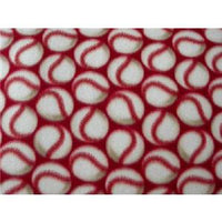 Baseballs Red Fleece 34