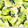 Anti-Pill Green Lantern Tie Dye Fleece 48
