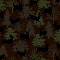 Premium Anti-Pill Into The Woods Fleece 494