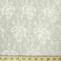 Flower Stretch Lace IVORY SL-4