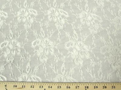 Flower Stretch Lace IVORY SL-4