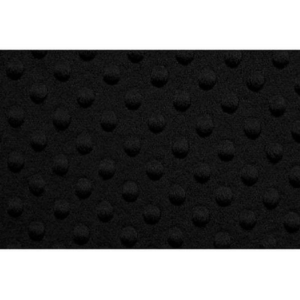 Minky Dimple Dot Fur BLACK