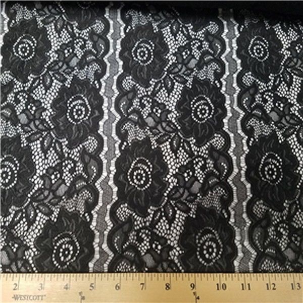 SWATCHES Floral Stretch Lace (Click for more)