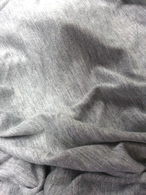 Rayon Jersey Knit HEATHER GRAY