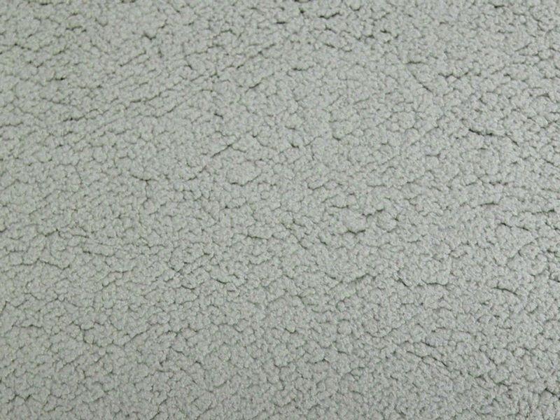 Minky Sherpa Lambs Wool Silver Gray