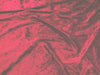 Crushed Panne Velour Velvet Cranberry