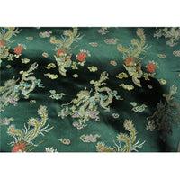 SWATCHES Chinese Satin Dragon/Phoenix Brocade