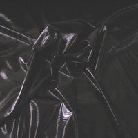 Metallic Spandex Black
