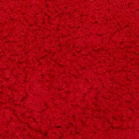 Minky Sherpa Lambs Wool Red