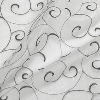 SWATCHES Embroidered Organza