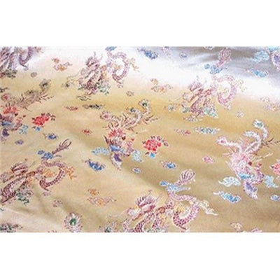 SWATCHES Chinese Satin Dragon/Phoenix Brocade