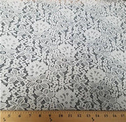 Floral Daisy Stretch Lace IVORY SL-78