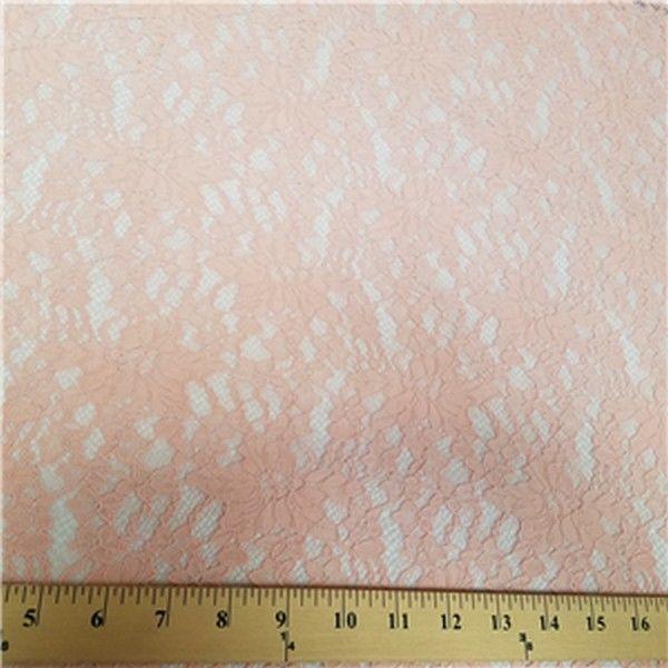 Floral Stretch Lace PEACH PINK SL-82