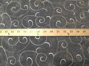 Embroidered Organza GOLD/IVORY