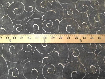 Embroidered Organza GOLD/IVORY