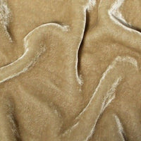 Plush Silk Velvet 54" Wide DARK KHAKI