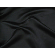 Dull Bridal Satin/Lamour Satin (peau de soie) BLACK