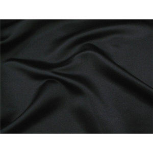 Dull Bridal Satin/Lamour Satin (peau de soie) BLACK