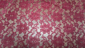 Rachel Lace BURGUNDY FL-5