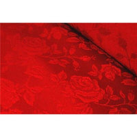 Rose Satin Brocade Jacquard Fabric 60" Wide. CHOOSE FROM OVER 30 COLORS