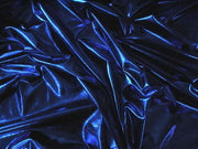 Metallic Spandex Royal Blue
