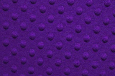 Minky Dimple Dot Fur PURPLE