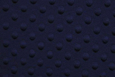 Minky Dimple Dot Fur NAVY BLUE