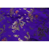 SWATCHES Chinese Satin Dragon/Phoenix Brocade